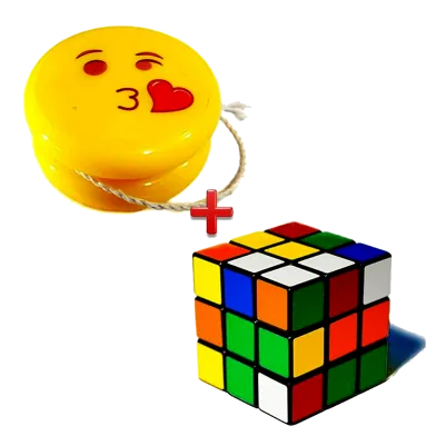Combo Of YoYo And Rubik's Cube (yoyo_31_JR) - 1212983 - Rokomari product